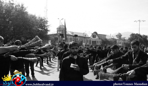 آیین سوگواری سومین روز شهادت امام حسین(ع) در همدان
