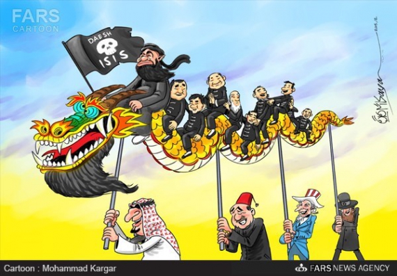 کاریکاتور/داعش چینی!؛داعش به دنبال جذب چینی‌های افراطی