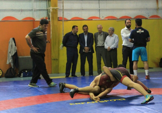  اردوی تیم ملی کشتی نونهالان در همدان
