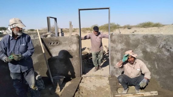 همت بلند جهادی ها از «همدان» تا «کنارک» / ساخت  کپرها برای سیل زدگان سیستان و بلوچستان