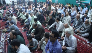 آیین بزرگداشت جان‌ باختگان فاجعه منا در همدان+تصاویر