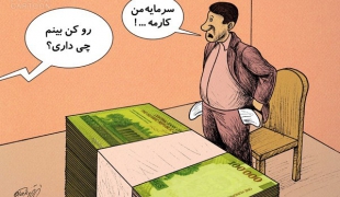 کاریکاتور/رسیدگی به دارایی مسئولان