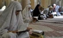 معتکف شدن دانش آموزان همدانی در مسجد جامع