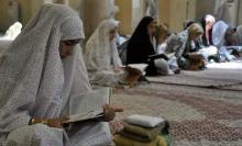 معتکف شدن دانش آموزان همدانی در مسجد جامع