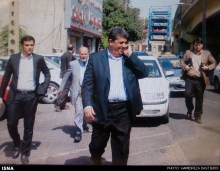 چهره خندان مهدی هاشمی رفسنجانی قبل از ورود به زندان اوین+عکس