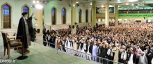 دیدار هزاران نفر از اقشار مختلف مردم با رهبر معظم انقلاب اسلامی