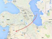 اثابت موشک های کروز روسیه به خاک ایران