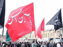 دارالمومنین همدان در ماتم و عزای حضرت عباس (ع) گریست