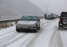 بارش برف در محورهای ارتباطی همدان ادامه دارد/تردد بدون زنجیر چرخ امکان ندارد