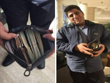 کارمند امانتدار شیرازی یک میلیارد تومان پول نقد را به صاحبش بازگرداند + عکس