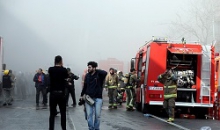 آتش‌سوزی دوباره در تهران، در نزدیکی سفارت روسیه 