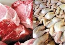 قیمت گوشت و مرغ در بازار همدان افزایش چندانی نداشته است 
