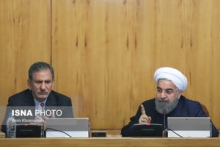 در جلسه هیات دولت به ریاست روحانی