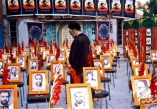 مراسم بزرگداشت شهدای ۷ تیر در همدان برگزار شد 