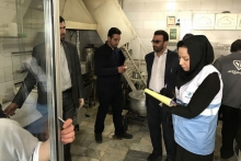 کشف ۳۴۰ کیلوگرم مواد غذایی غیرقابل مصرف در همدان