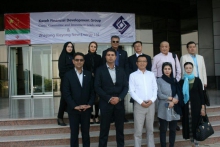 حضور هيات سرمایه گذاري  چينی جهت احداث اولين نیروگاه خورشیدی در شهرستان بهار