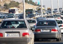 ترافیک در گردنه اسداباد