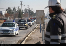 طرح زمستانی پلیس راه همدان