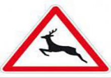 تابلوهای هشدار عبور حیوانات