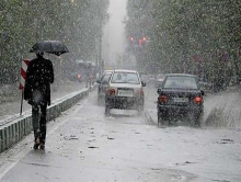 آغاز بارش برف و باران در نوار غربی از چهارشنبه