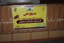 ۱۰۰۰ بسیجی در طرح شهید سلیمانی مشارکت دارند 