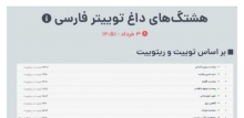 کلیدواژه #حماسه_خرداد، جزو ده ترند اول توئیتر فارسی+ تصاویر