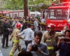 خودروی پژو 206 در میدان امام (ره) همدان طعمه حریق شد خودروی پژو 206 در میدان امام (ره) همدان طعمه حریق شد