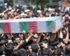 تشییع و تدفین دو شهید گمنام در شهر شیرین‌ سو