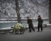 زمستان در کره شمالی+عکس