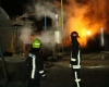 آتش سوزی در کارخانه روغن نهاوند