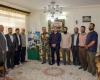 دیدار سفیر صلح عراق با خانواده اولین شهید مدافع حرم شهرستان بهار
