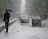 آغاز بارش برف و باران در نوار غربی از چهارشنبه